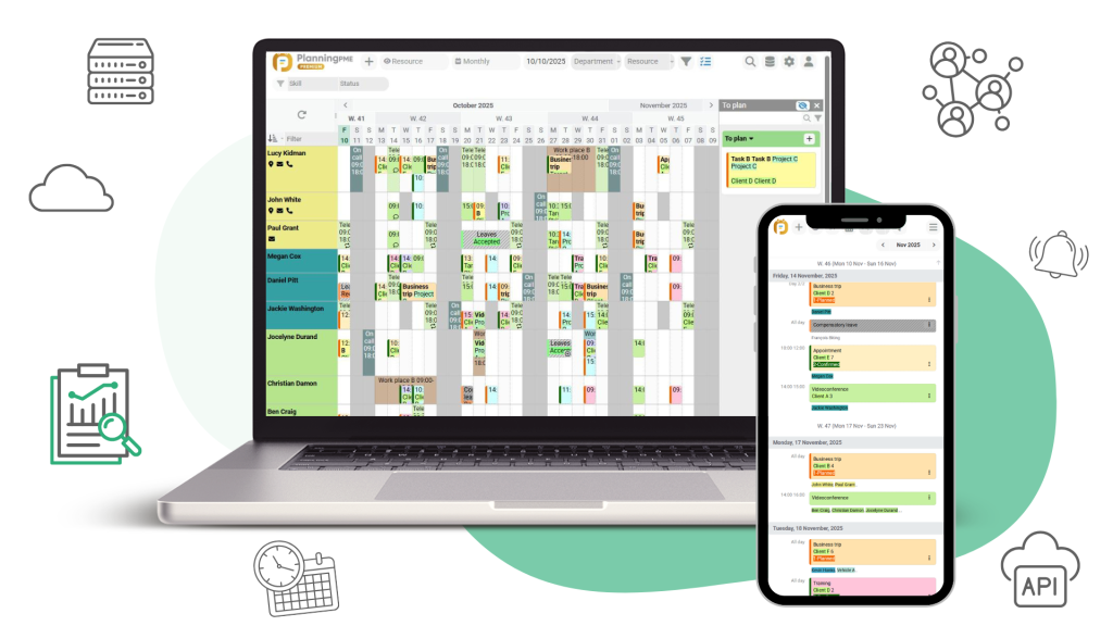 Logiciel de planning - PlanningPME