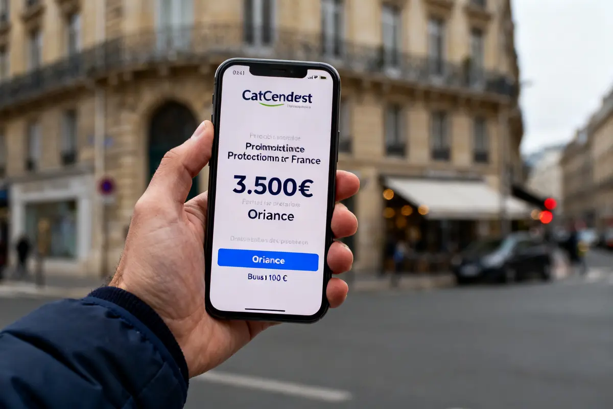 pexels-michal-pech-213601-757318 (1) Smartphone affichant l'application CaCentrest pour une offre de protection financière en ville